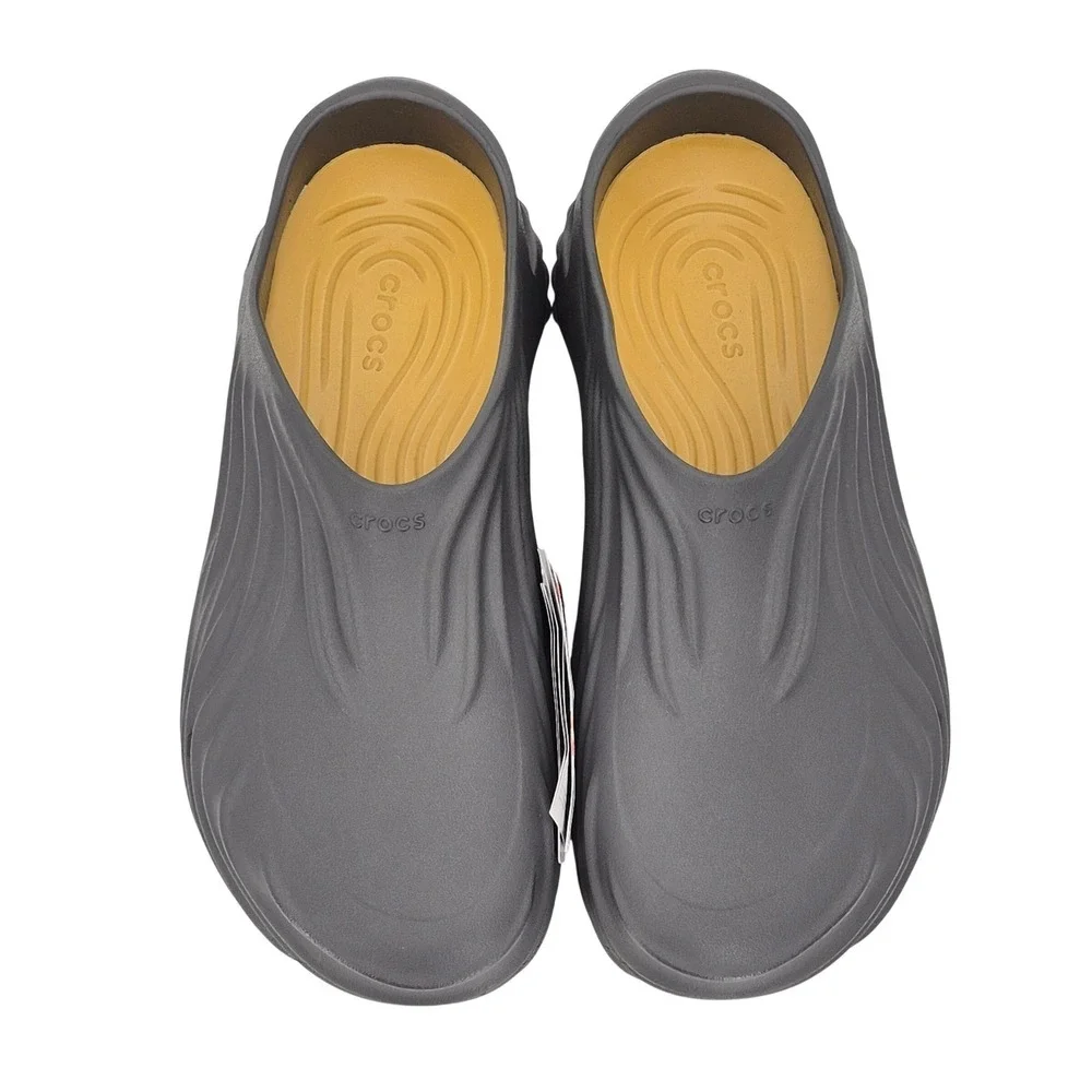 Crocs Echo Wave Clogs Black Sand Adult Men's Size 11 Shoes 210521-0LD Unisex